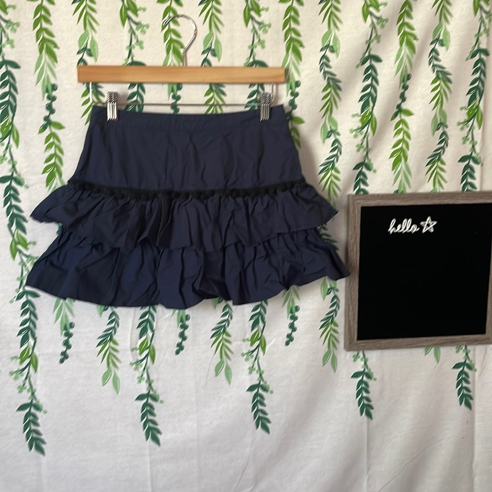 Size Small AFTER MARKET navy skirt A3